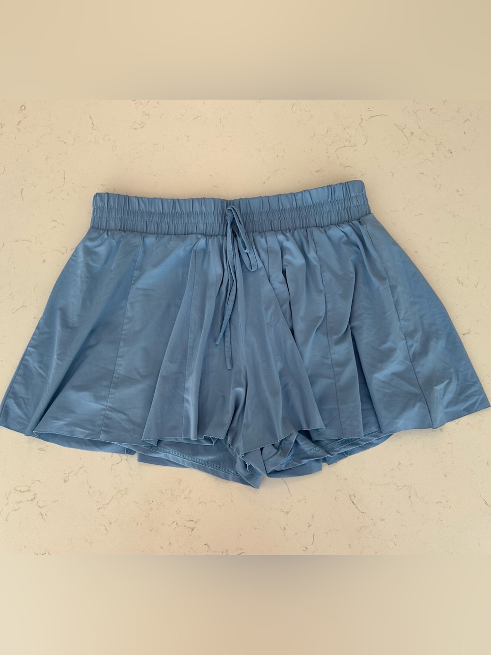 Powder blue running shorts - Altar'd State